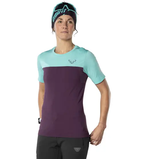 Traverse S-Tech S/S W - T-shirt - donna Dark Violet