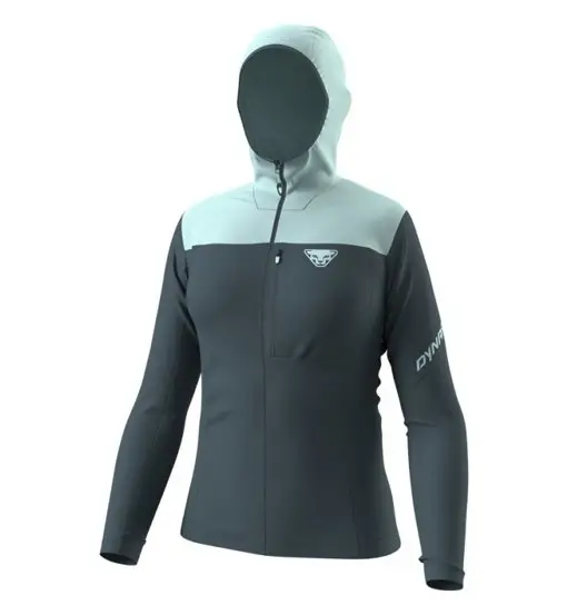 Traverse Thermal Hooded W - felpa in pile - donna Blue