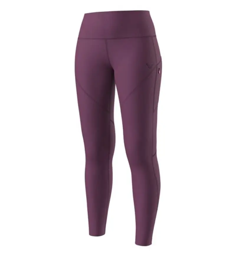 Winter Running W - pantaloni trail running - donna Dark Pink