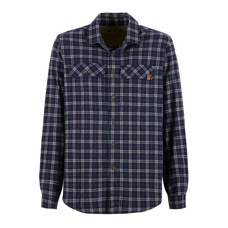 E9 Camicia Sportiva Peppino 2 3 Grigio Check Uomo M