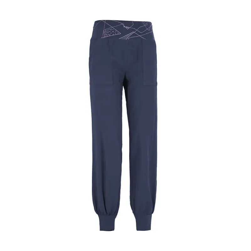 E9 Pantaloni Arrampicata Nicole Vintage Blu Donna M