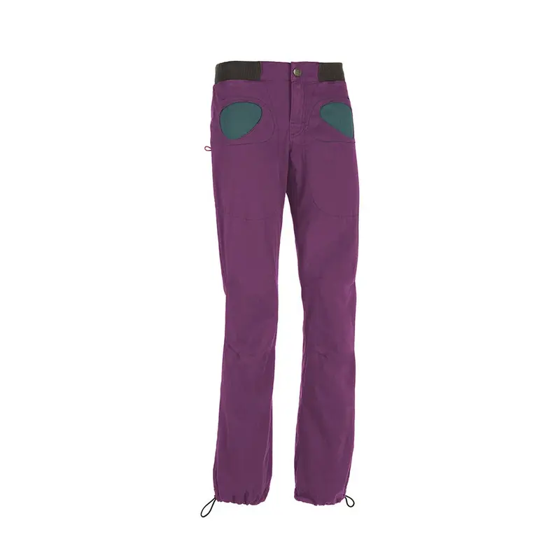 E9 Pantaloni Arrampicata Onda Story Viola Donna S