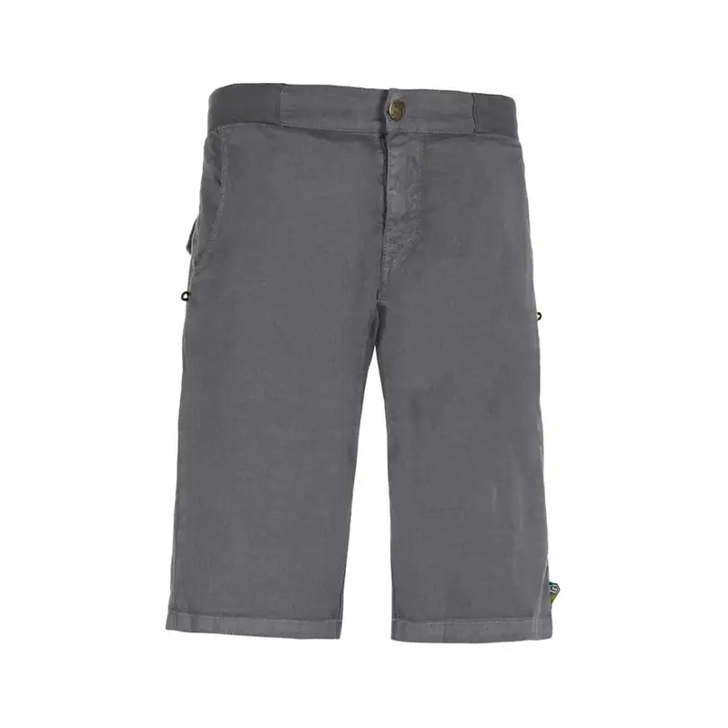 E9 Pantaloni Corti Arrampicata Kroc Flax Grigio Uomo S