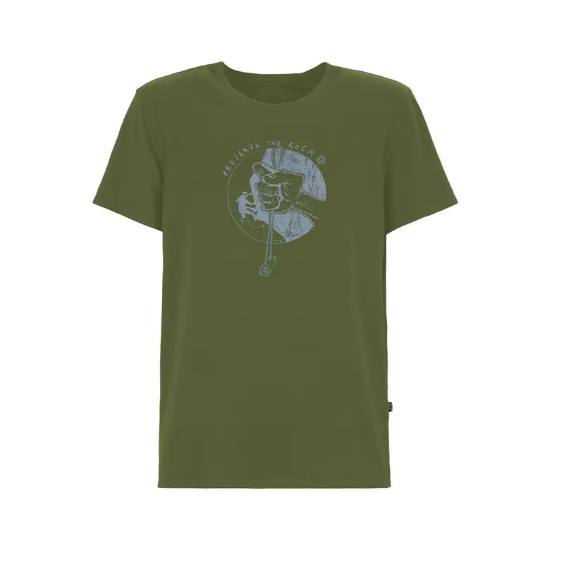 E9 T-Shirt 70S Verde Rosemary Uomo XL