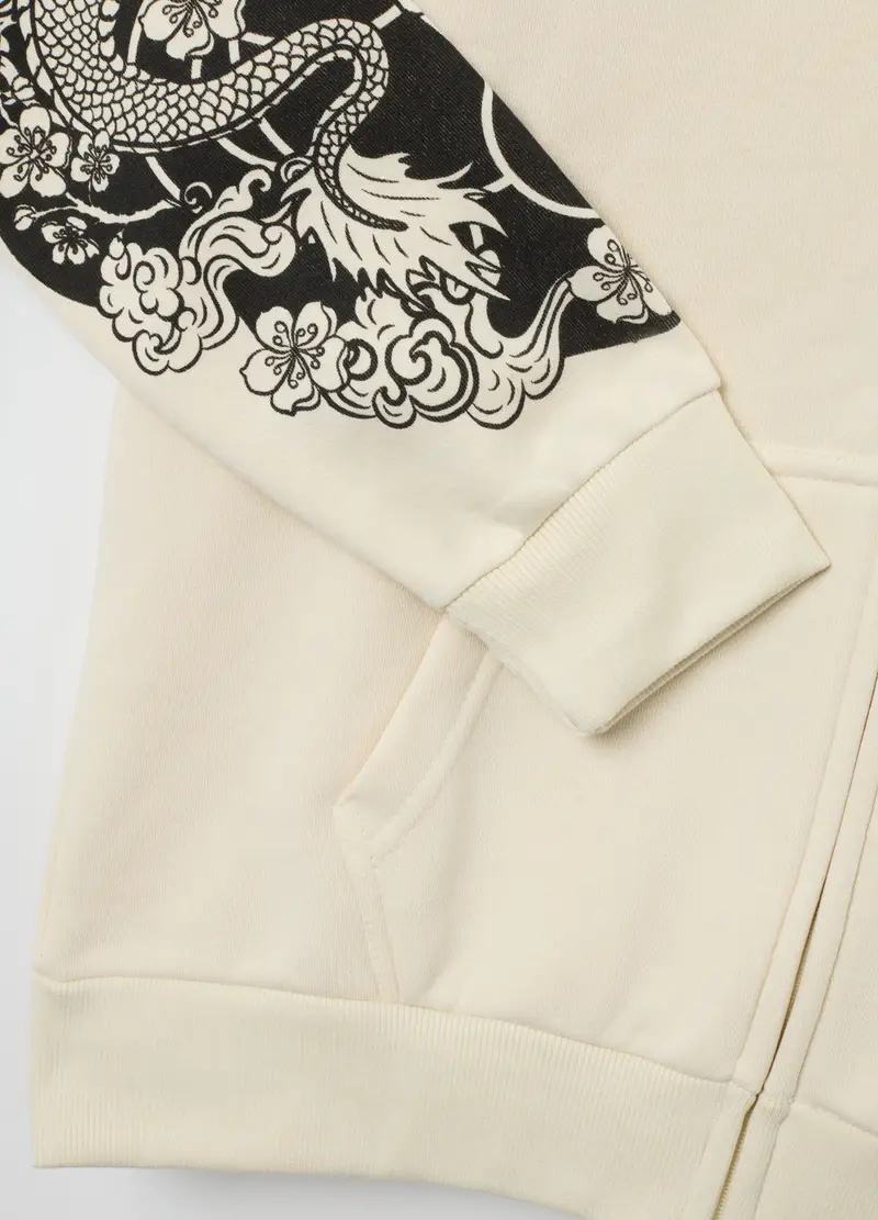 Felpa In Misto Cotone Multicolor, Uomo, Multicolor miniatura 2