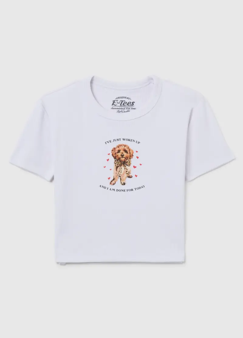 E-TEES T-shirt Donna Bianco 3289245