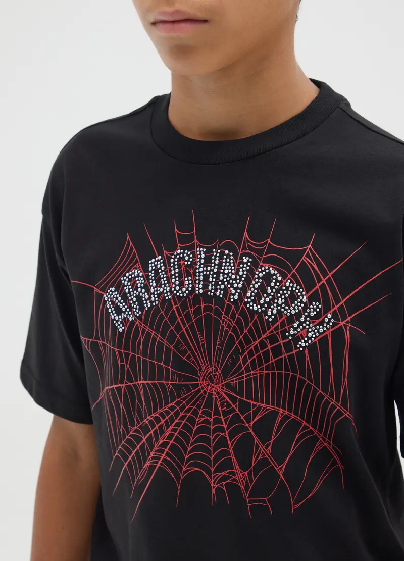 E-TEES T-shirt Bambino Nero 4122929 miniatura 3