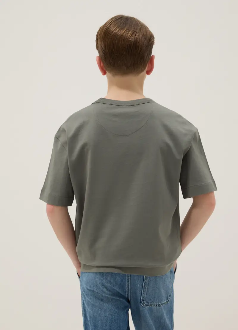 E-TEES T-shirt Bambino Grigio 4330649 miniatura 2