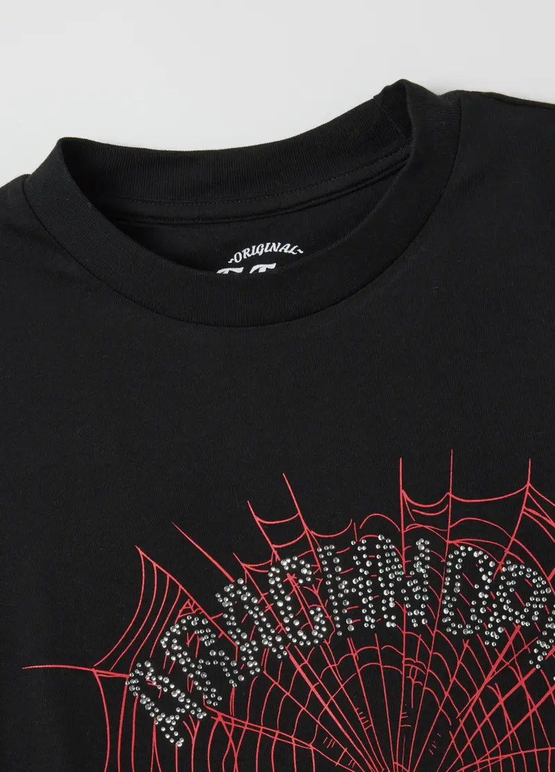 E-TEES T-shirt Uomo Nero 3438465 miniatura 2