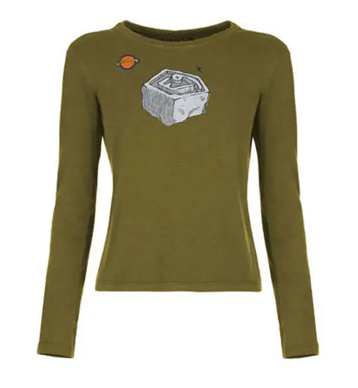 B Planet - maglia a maniche lunghe - bambino Green