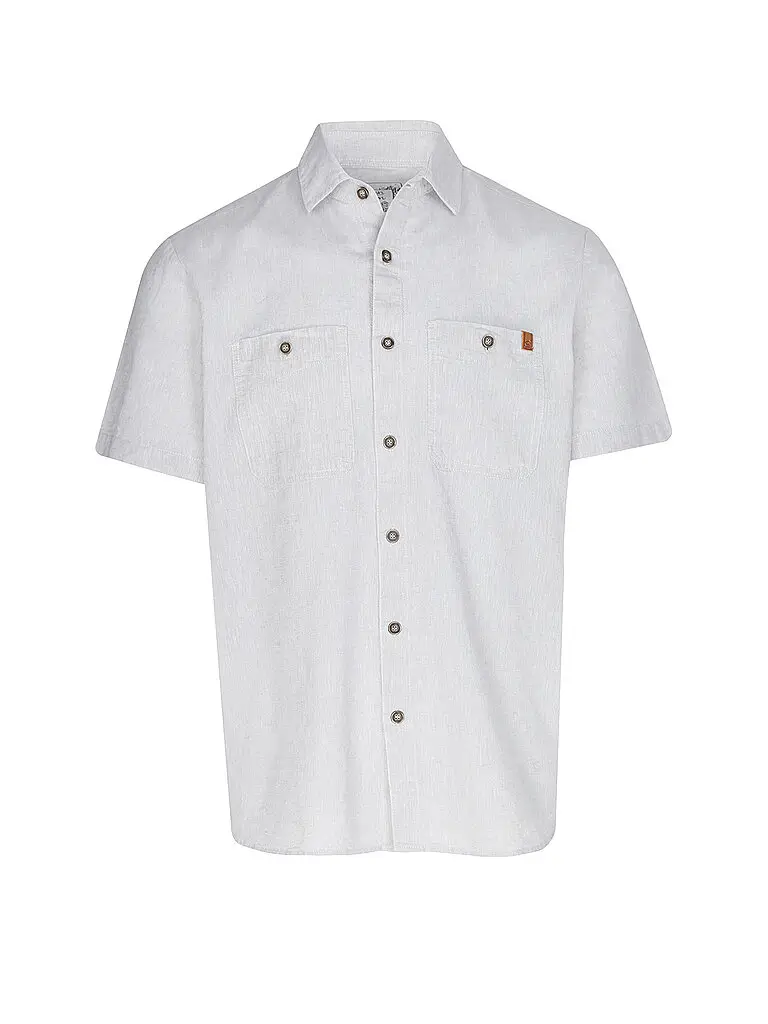 Camicia da arrampicata da uomo Kiwi in lino grigio chiaro | S