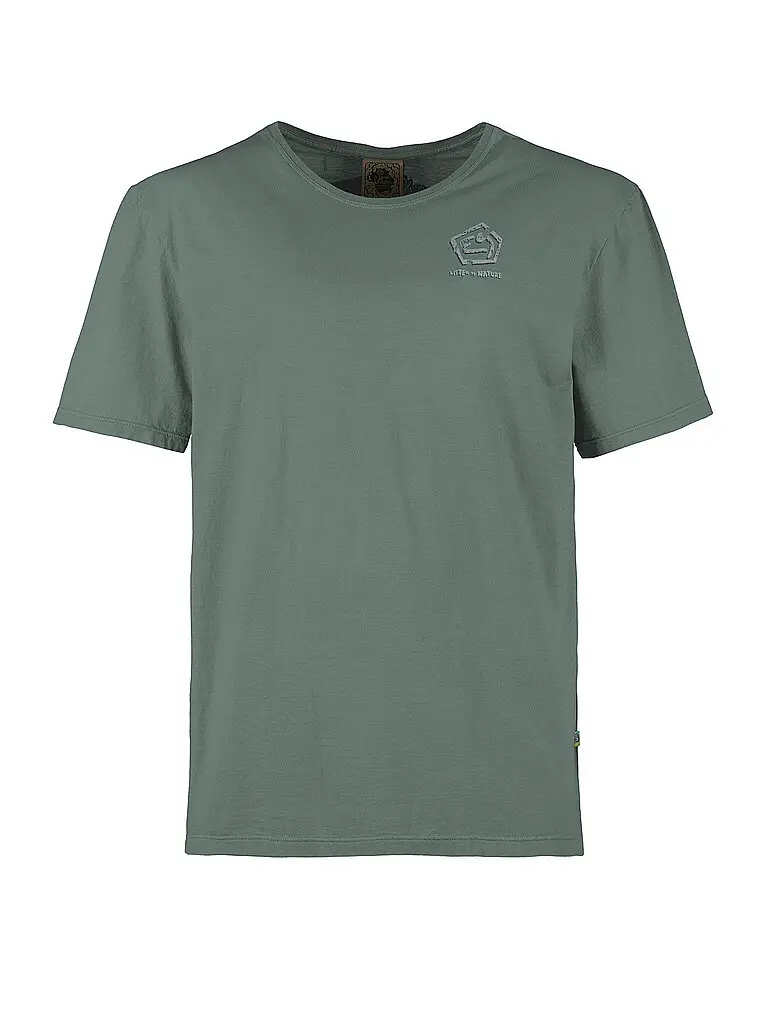 Maglietta da arrampicata da uomo Sapens verde chiaro | S