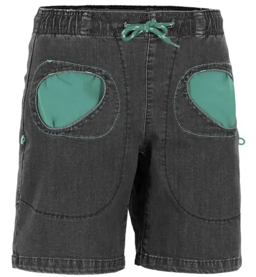 Onda Demin - pantaloni corti arrampicata - donna Black