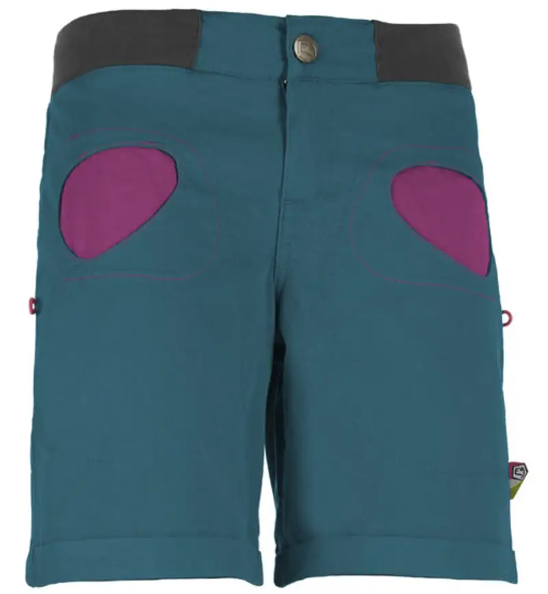 Onda - pantaloni corti arrampicata - donna Dark Green