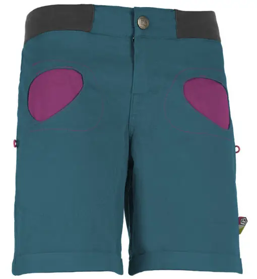 Onda - pantaloni corti arrampicata - donna Green