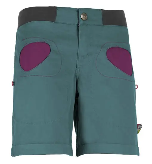 Onda - pantaloni corti arrampicata - donna Turquoise