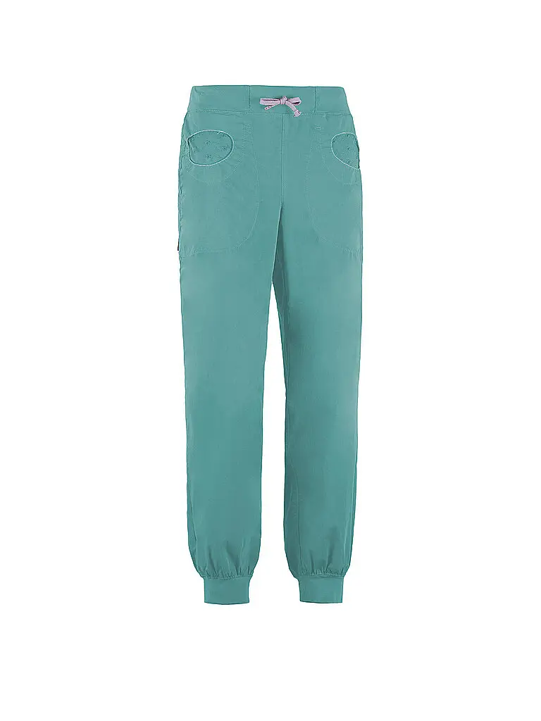Pantaloni da arrampicata Mix da donna verde chiaro | XS