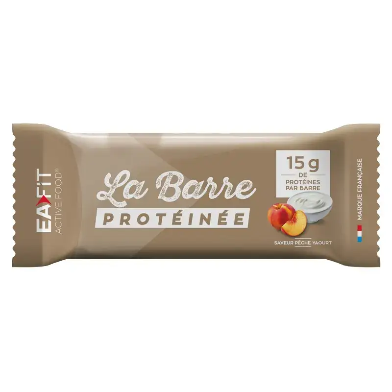 Barre proteica EA Fit Pêche/Yaourt