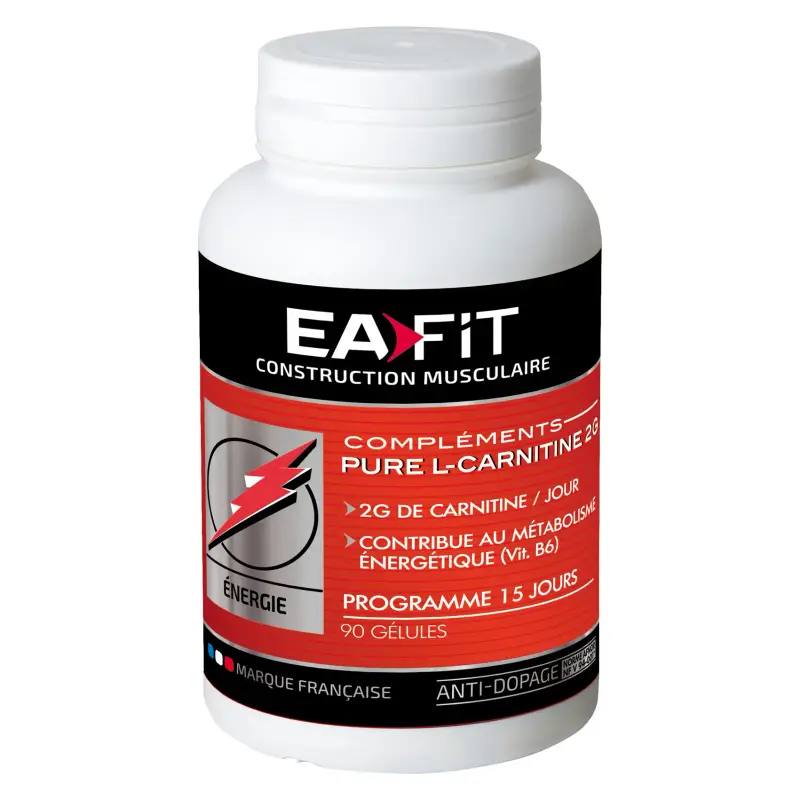 L-Carnitina Pura 2g EA Fit (90 gélules)