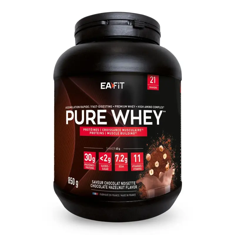 Proteine EA Fit Pure Whey Chocolat Noisette