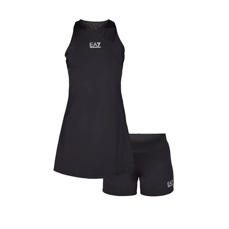 Abito Tennis Pro Classic Nero Donna XS