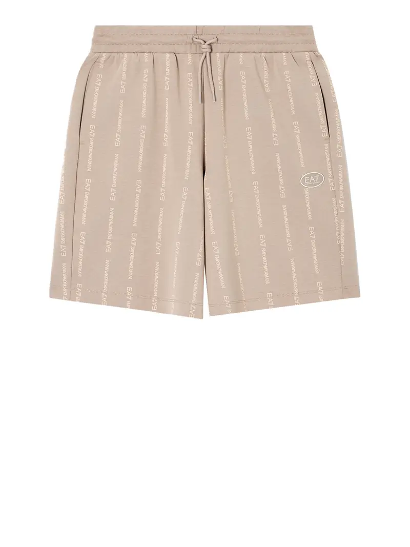 bermuda casual ea7 da uomo - beige