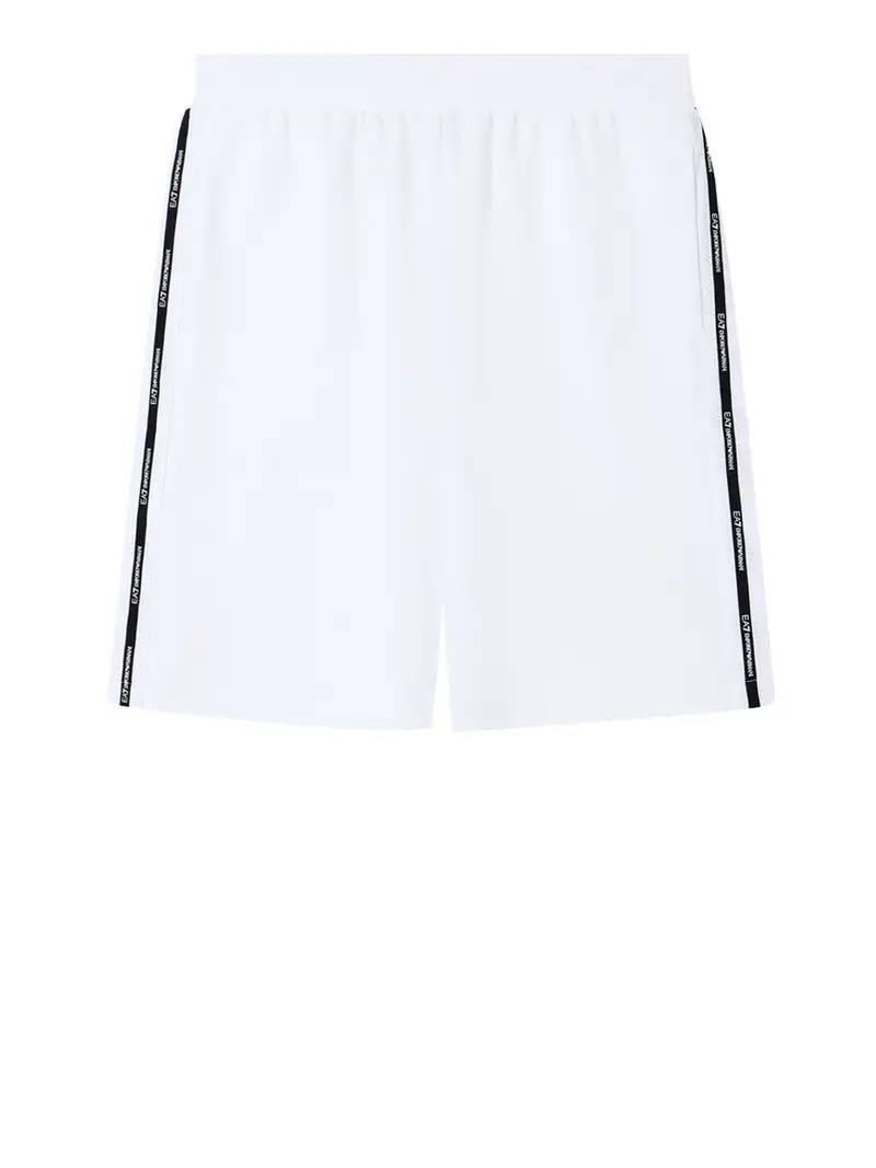 bermuda casual ea7 da uomo - bianco