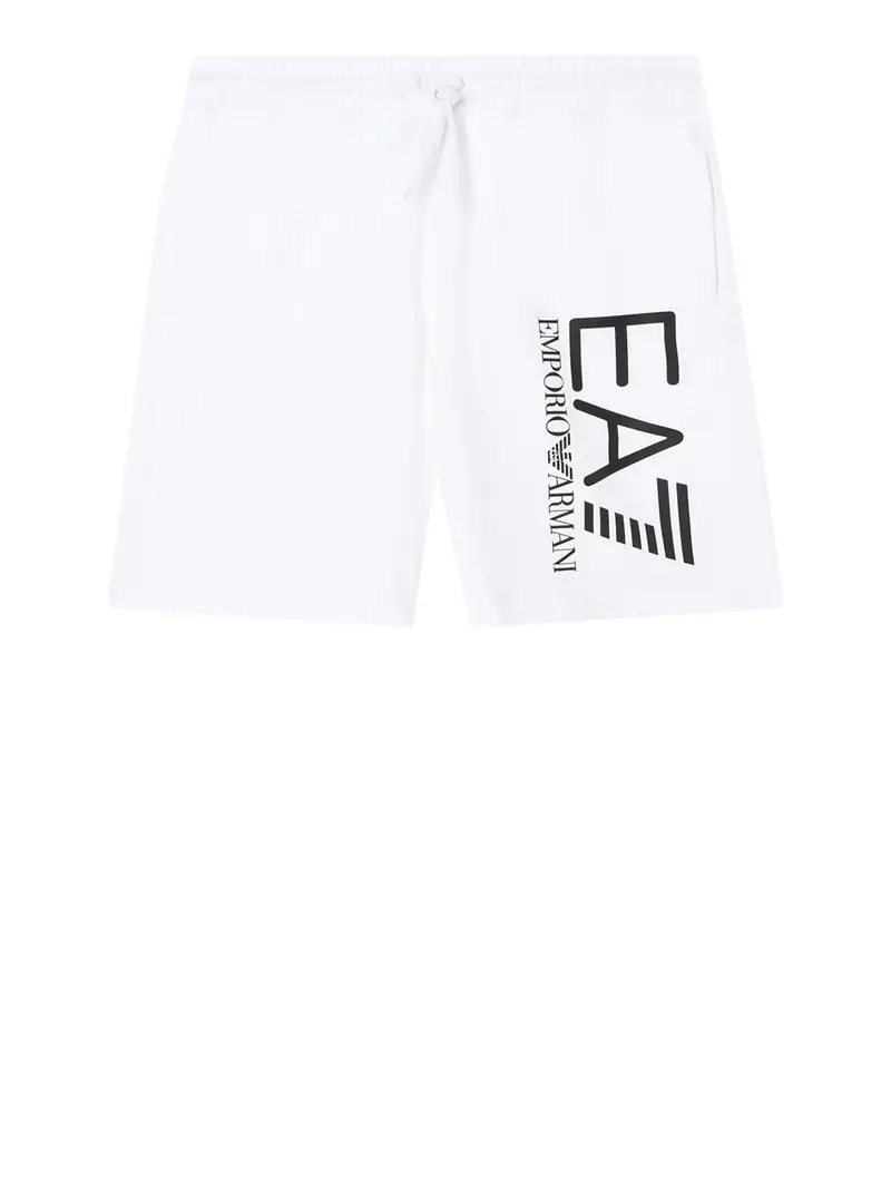bermuda casual ea7 da uomo - bianco