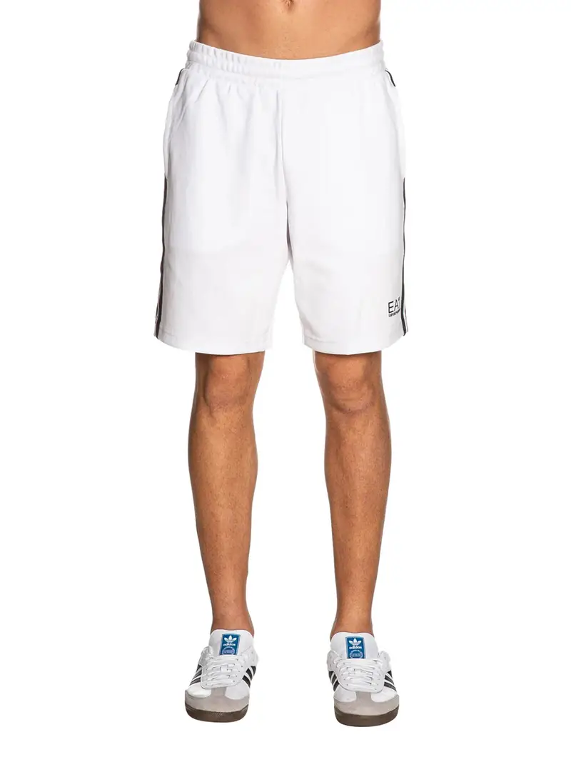 bermuda casual ea7 da uomo - bianco