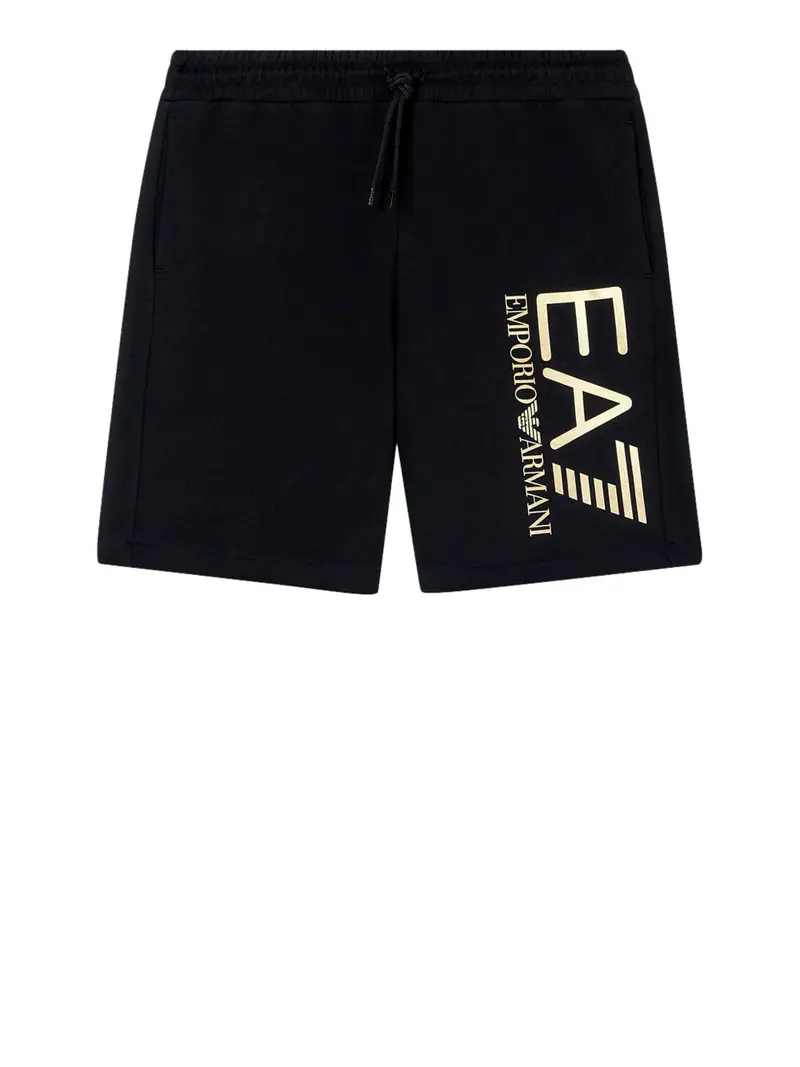 bermuda casual ea7 da uomo - nero