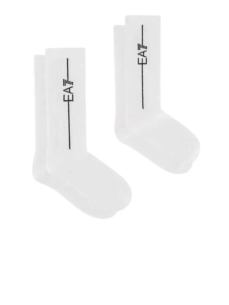 calzini ea7 unisex - bianco