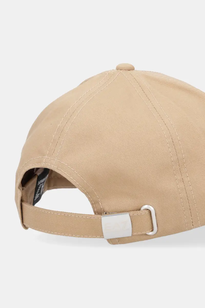 berretto da baseball in cotone colore bianco AF11989.7X000005 Beige miniatura 2