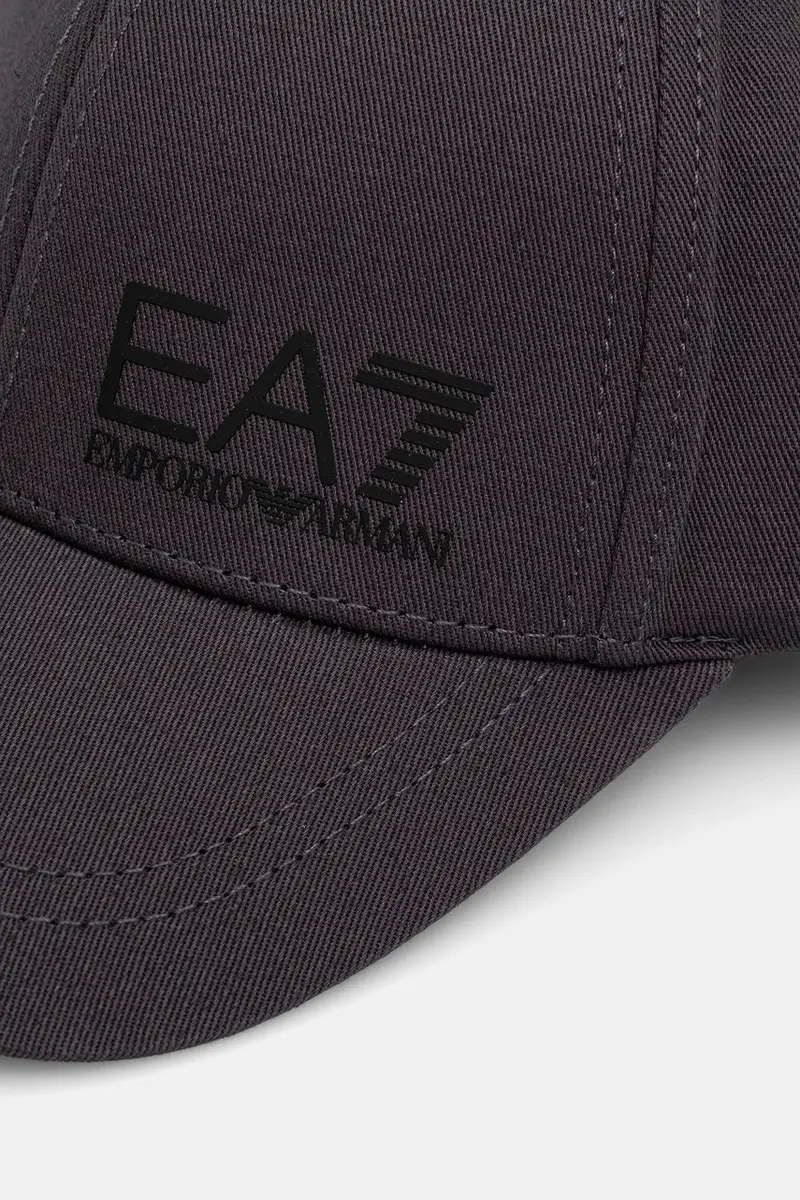 berretto da baseball in cotone colore blu AF11989.7X000005 Grigio miniatura 2