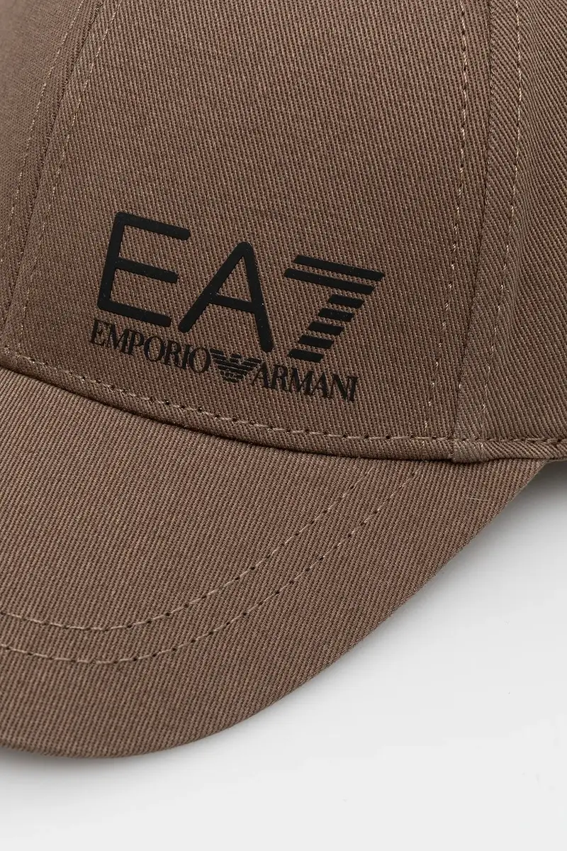 berretto da baseball in cotone colore marrone AF11989.7X000005 miniatura 2