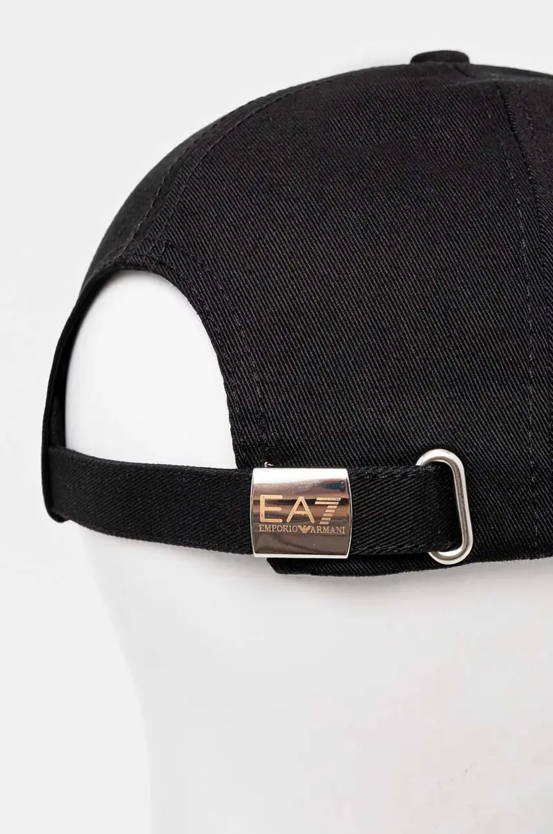 berretto da baseball in cotone colore nero AF11989.7X000005 miniatura 3