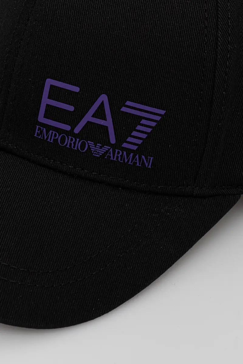 berretto da baseball in cotone colore nero AF11989.7X000005 miniatura 4