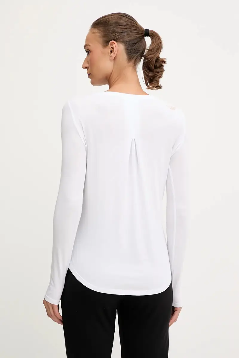 camicia a maniche lunghe donna Bianco miniatura 3