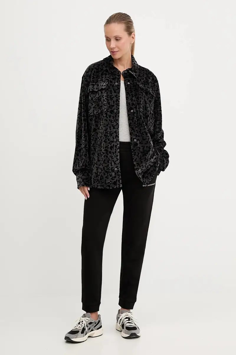 camicia donna colore nero AF15937.7W000666 miniatura 2