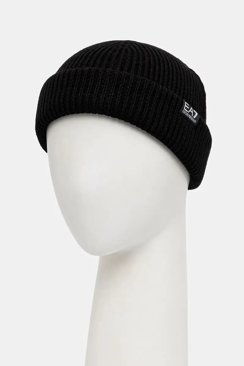 cappello con lana colore nero AF18469.7X000313 miniatura 2