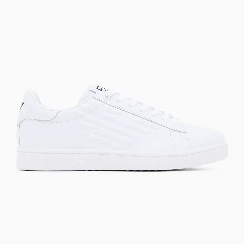 Emporio Armani Classic Bianco - Sneakers Uomo EUR 44 2/3 / US 10 5