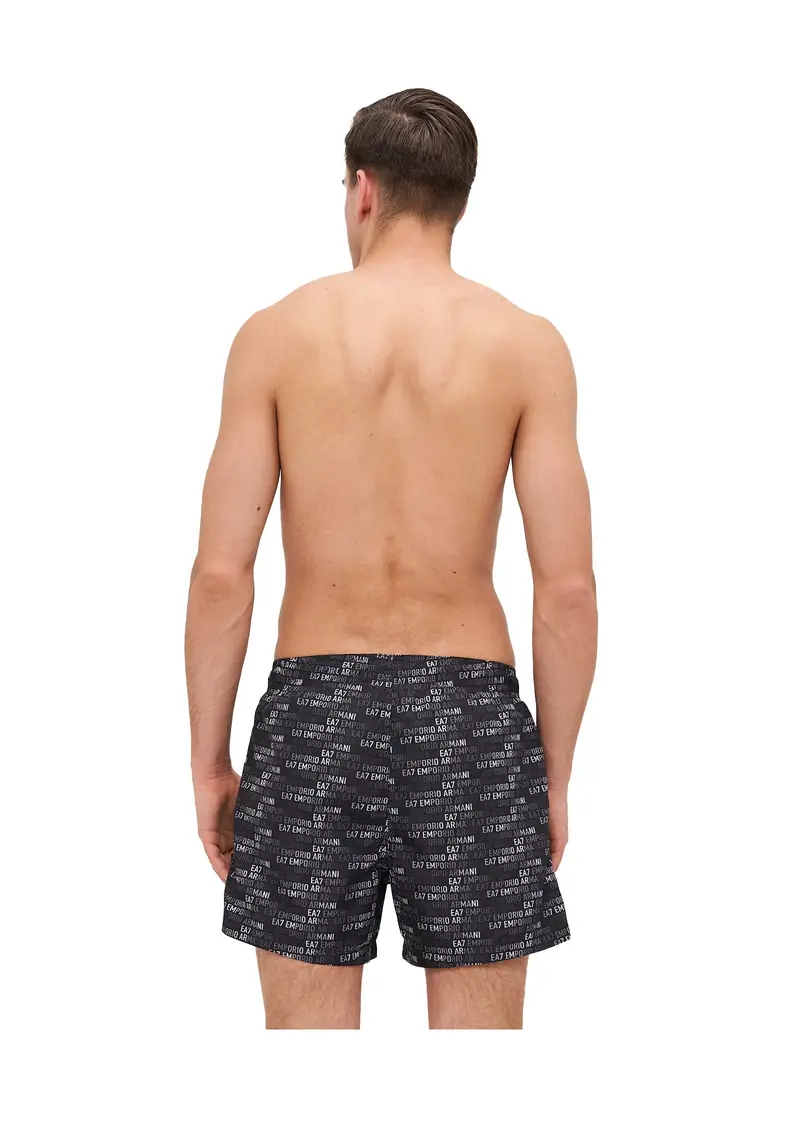 Ea7 Emporio Armani Boxer Nero 925289 miniatura 3