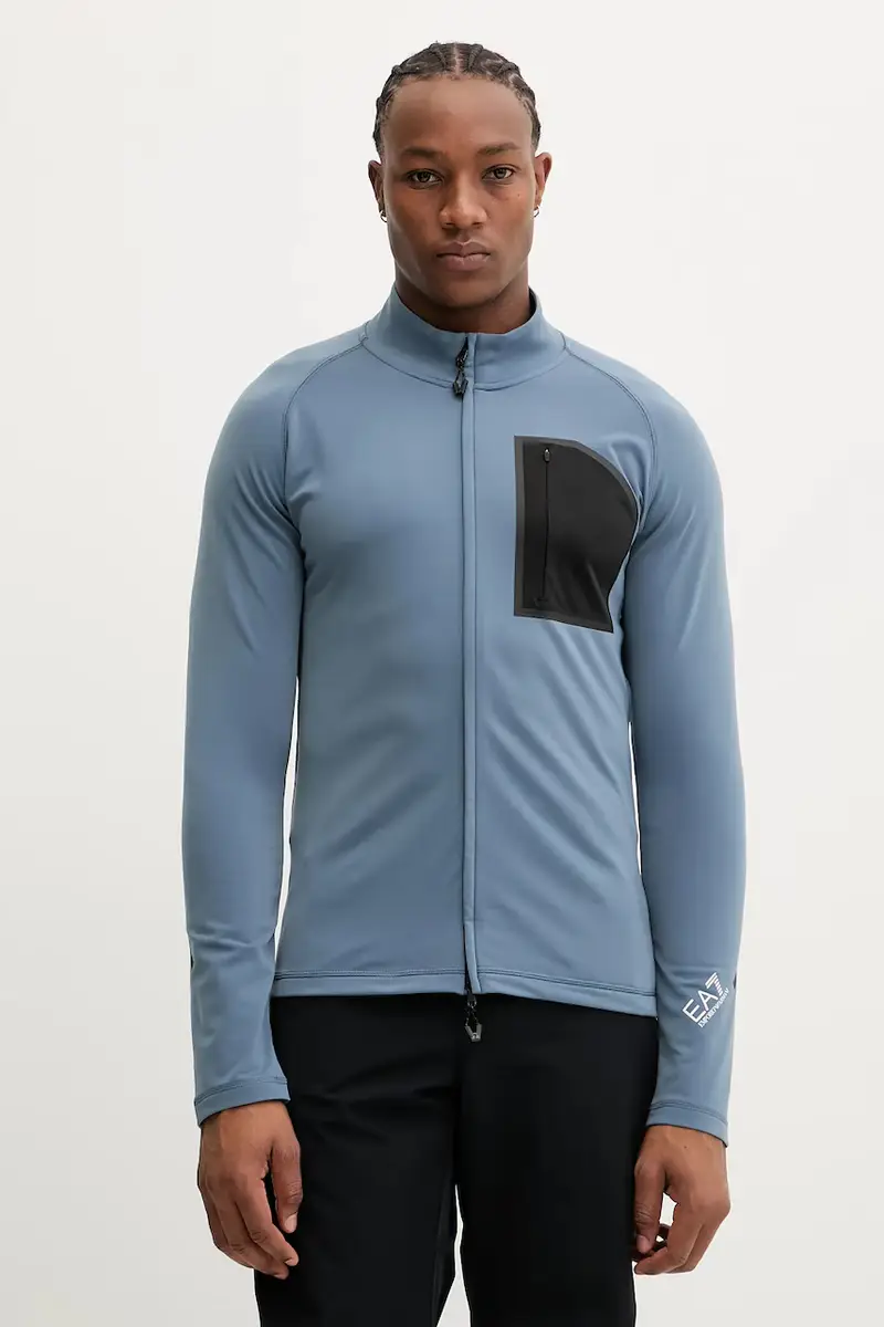 felpa da sport uomo colore blu AF14634.7M000456