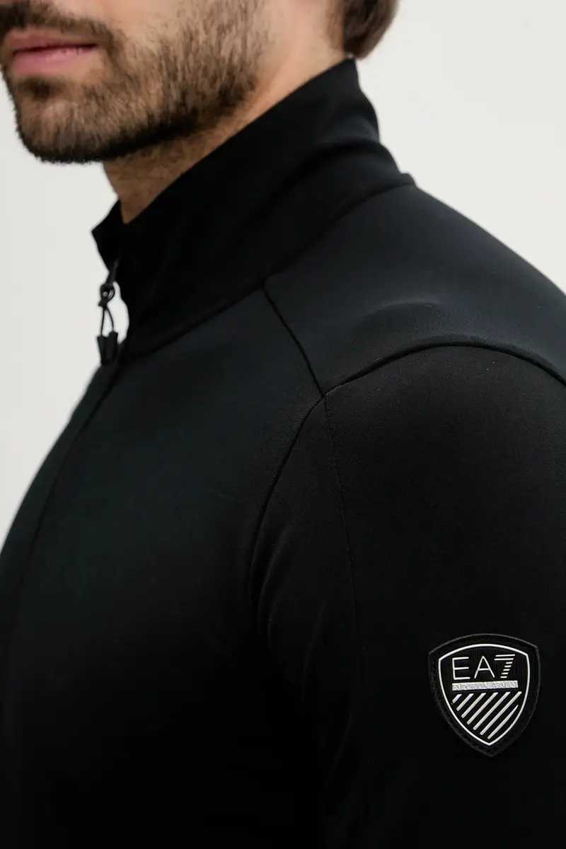 felpa da sport uomo colore nero AF14634.7M000470 miniatura 5