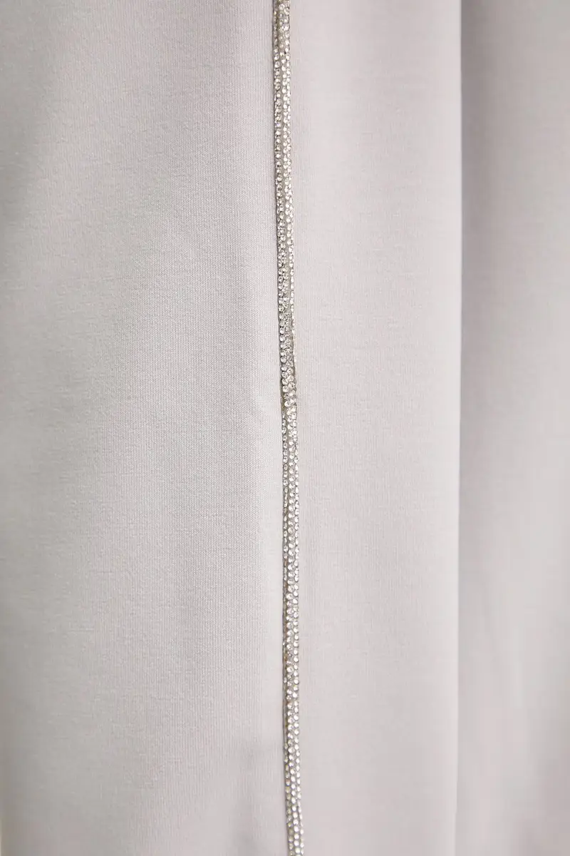 felpa donna colore grigio con cappuccio AF12643.7W000443 miniatura 5