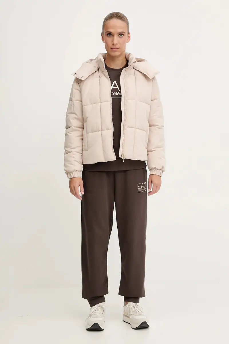 felpa donna colore marrone AF12473.7W000416 miniatura 2