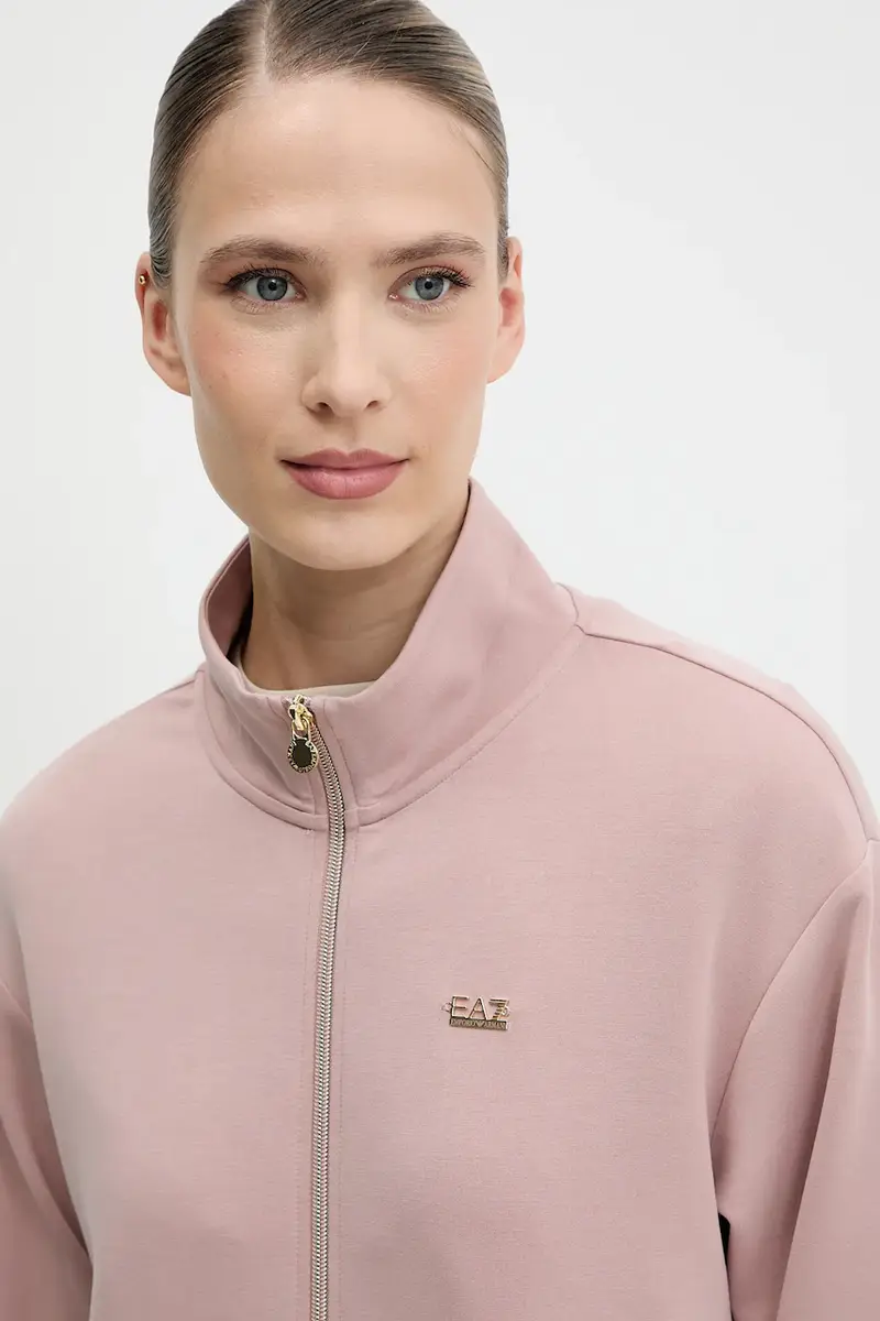 felpa donna colore marrone AF12643.7W000191 miniatura 4