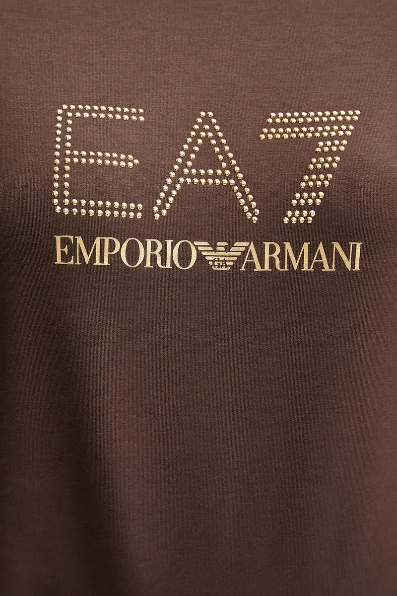 felpa donna colore marrone TJ9RZ.8NTM45 miniatura 5