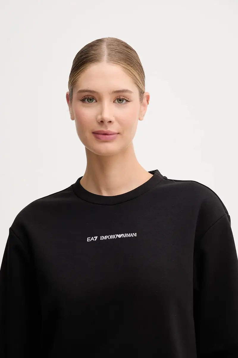 felpa donna colore nero AF10443.7W000799 miniatura 4