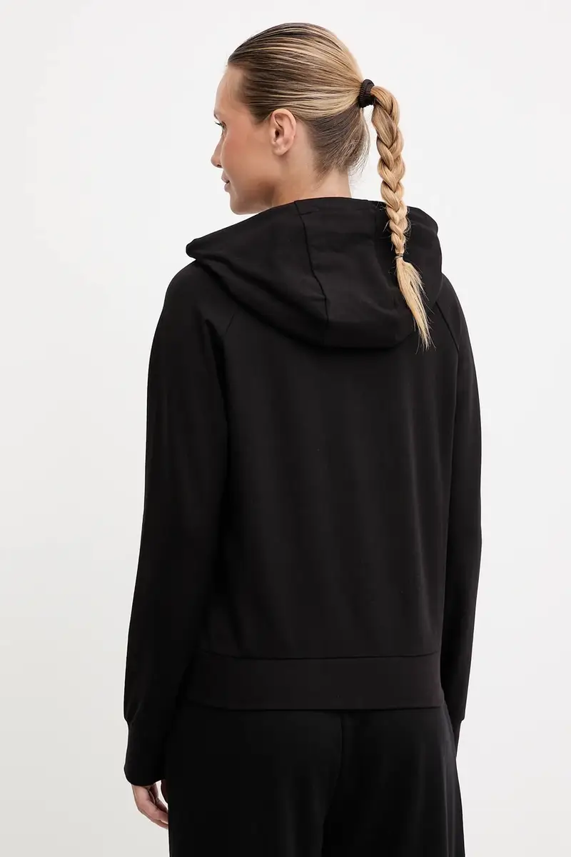 felpa donna colore nero con cappuccio AF13135.7W000458 miniatura 3