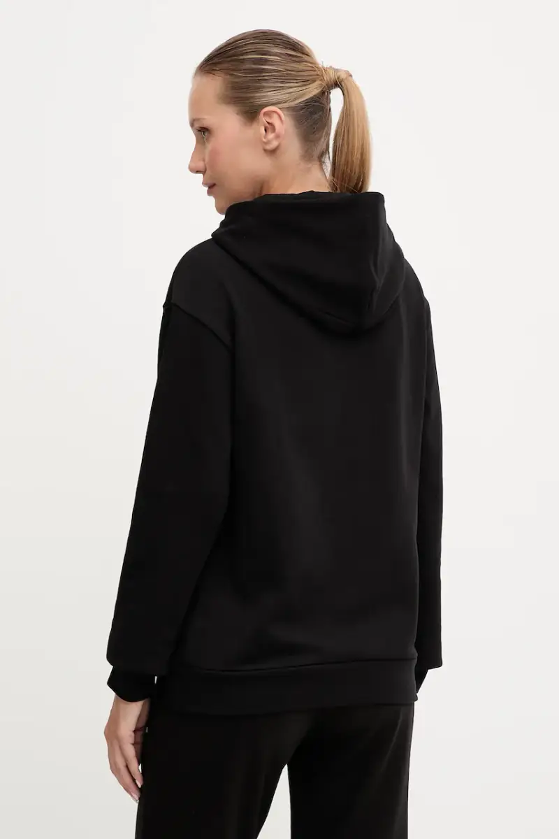 felpa donna colore nero con cappuccio AF15831.7W000537 miniatura 3